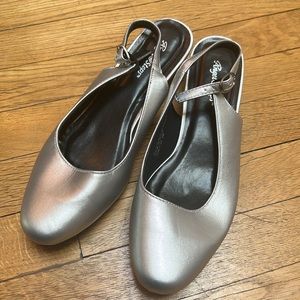 Wedding / Bridesmaid / Special Occasion Silver Shoes